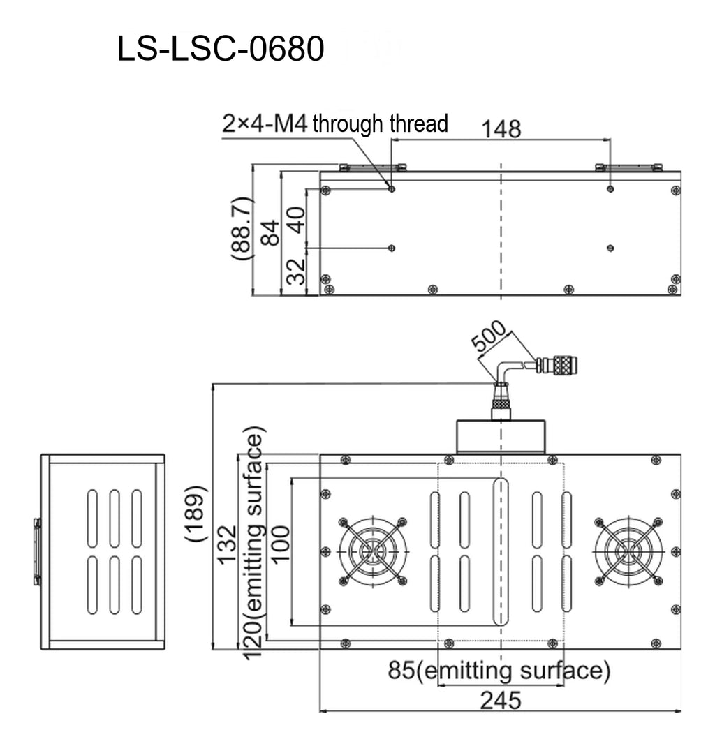 LS-LSC-0680 dimensions (mm)