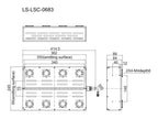 LS-LSC-0683 dimensions (mm)