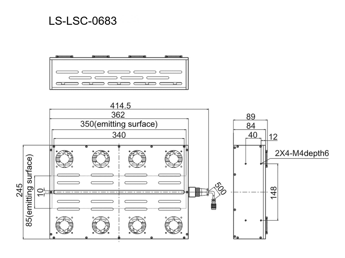 LS-LSC-0683 dimensions (mm)