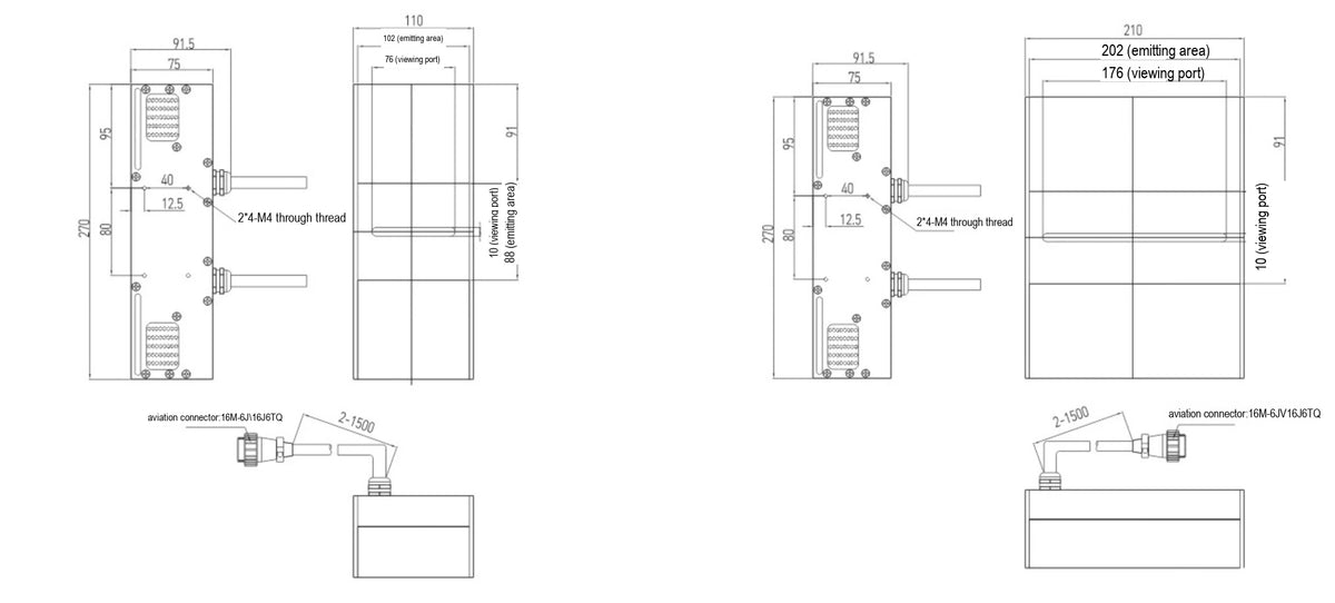LS-LSC-0697 dimensions (mm)