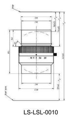 LS-LSL-0010 dimensions (mm)