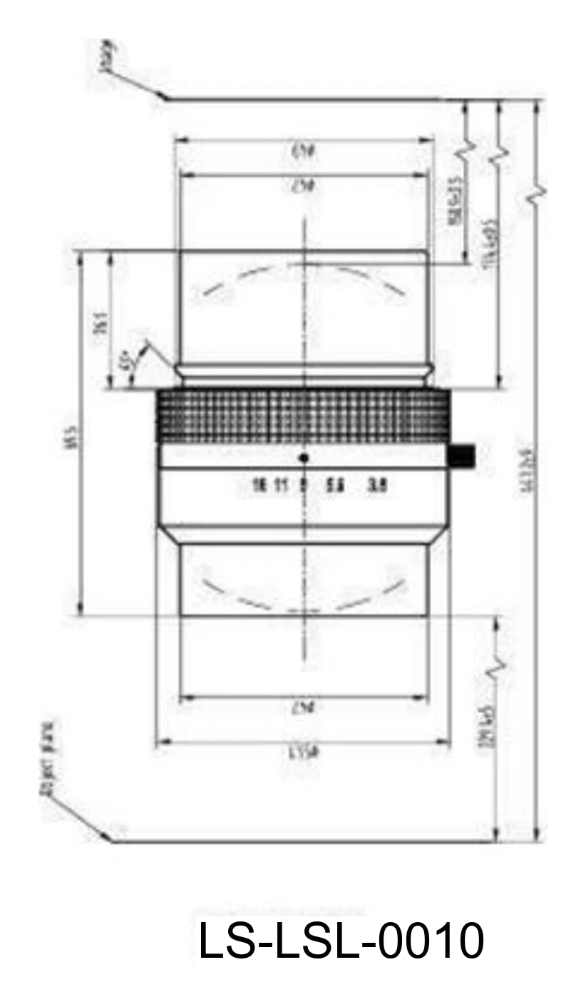 LS-LSL-0010 dimensions (mm)