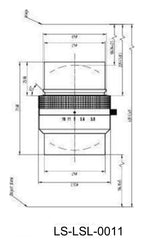 LS-LSL-0011 dimensions (mm)