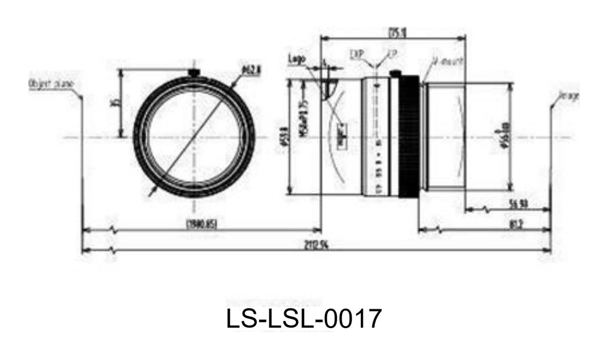 LS-LSL-0017 dimensions (mm)
