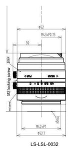 LS-LSL-0032 dimensions (mm)