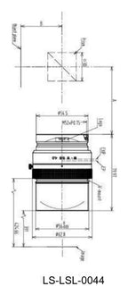 LS-LSL-0044 dimensions (mm)