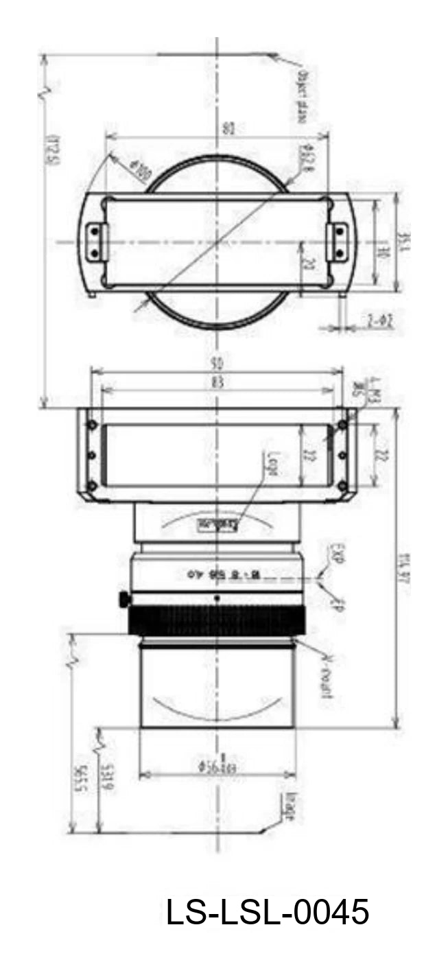 LS-LSL-0045 dimensions (mm)