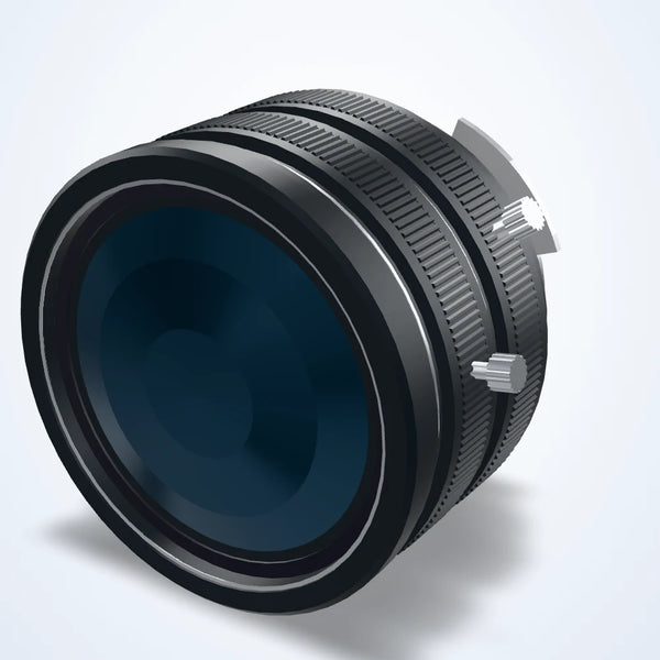 4K line scan lens, 24 mm, F2.8, F-mount