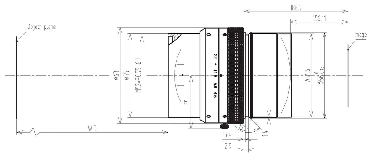 LS-LSL-0157 dimensions (mm)