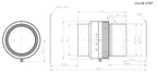 LS-LSL-0167 dimensions (mm)