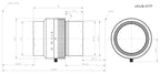 LS-LSL-0177 dimensions (mm)