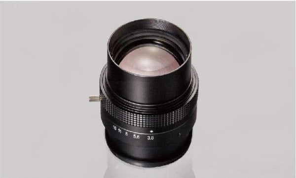 16K 3.5µ line scan lens, 116 mm, V-mount, working distance 184.16 mm