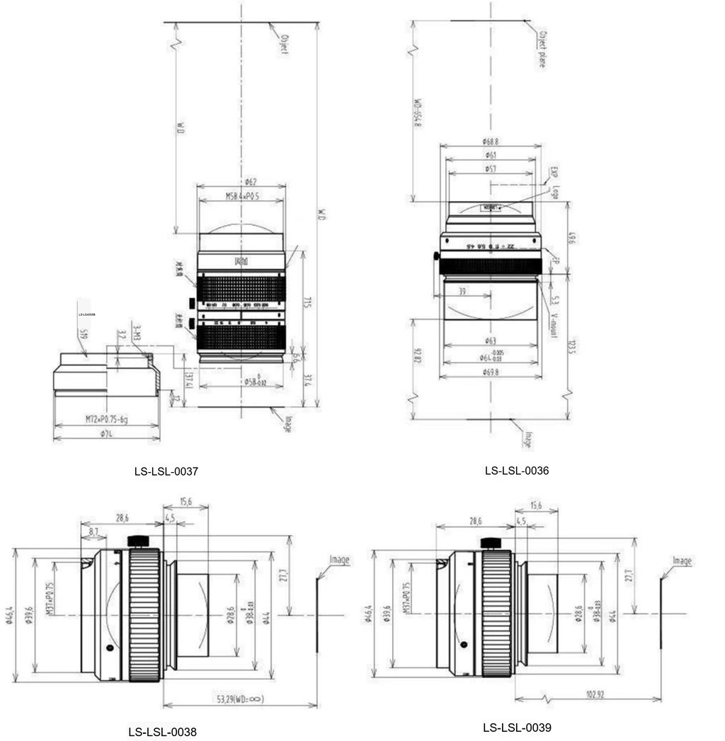 LS-LSL-0037 dimensions (mm)