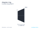 Adapter ring, length 5.526 mm (LS-LXR-0008)