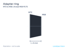 Adapter ring, length 6 mm (LS-LXR-0014)