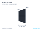 Adapter ring, length 14.2 mm (LS-LXR-0016)