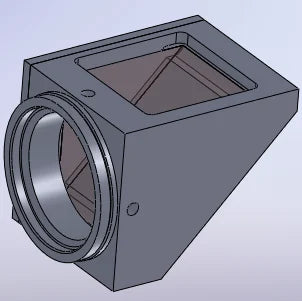 Turning and viewing prisms for telecentric lenses, 28 mm optical path (LS-LXR-0102)