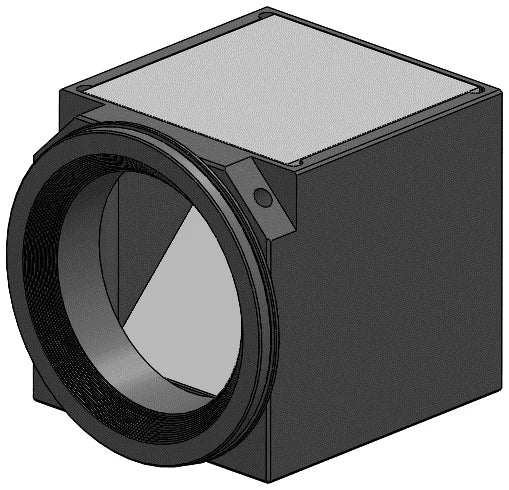 90-degree turning prism for LS-TCL-1878, 58 mm optical path