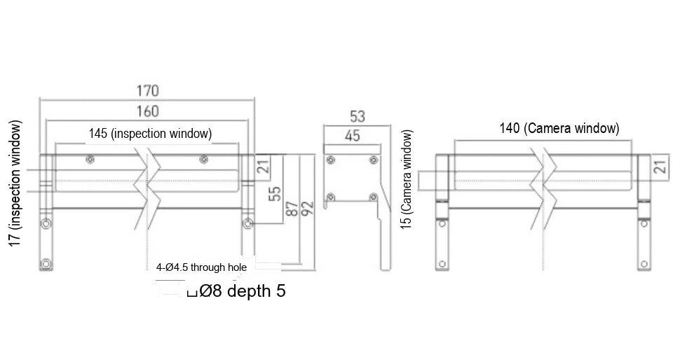 LS-LXR-0325 dimensions (mm)
