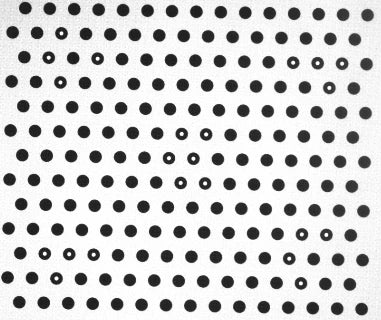 Halcon 12 dot calibration targets (NRH ...-13X15) (LS-LXR-S23)