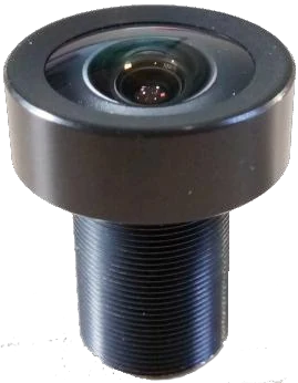5 mm, 1/1.8", 6 MP, M12 board lens, 5.0 mm±5%