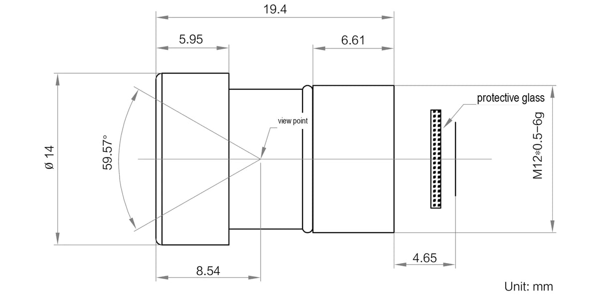 LS-MBL-0116 dimensions (mm)