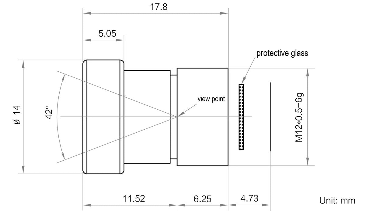 LS-MBL-0118 dimensions (mm)