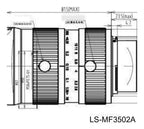 LS-MF3502A dimensions (mm)