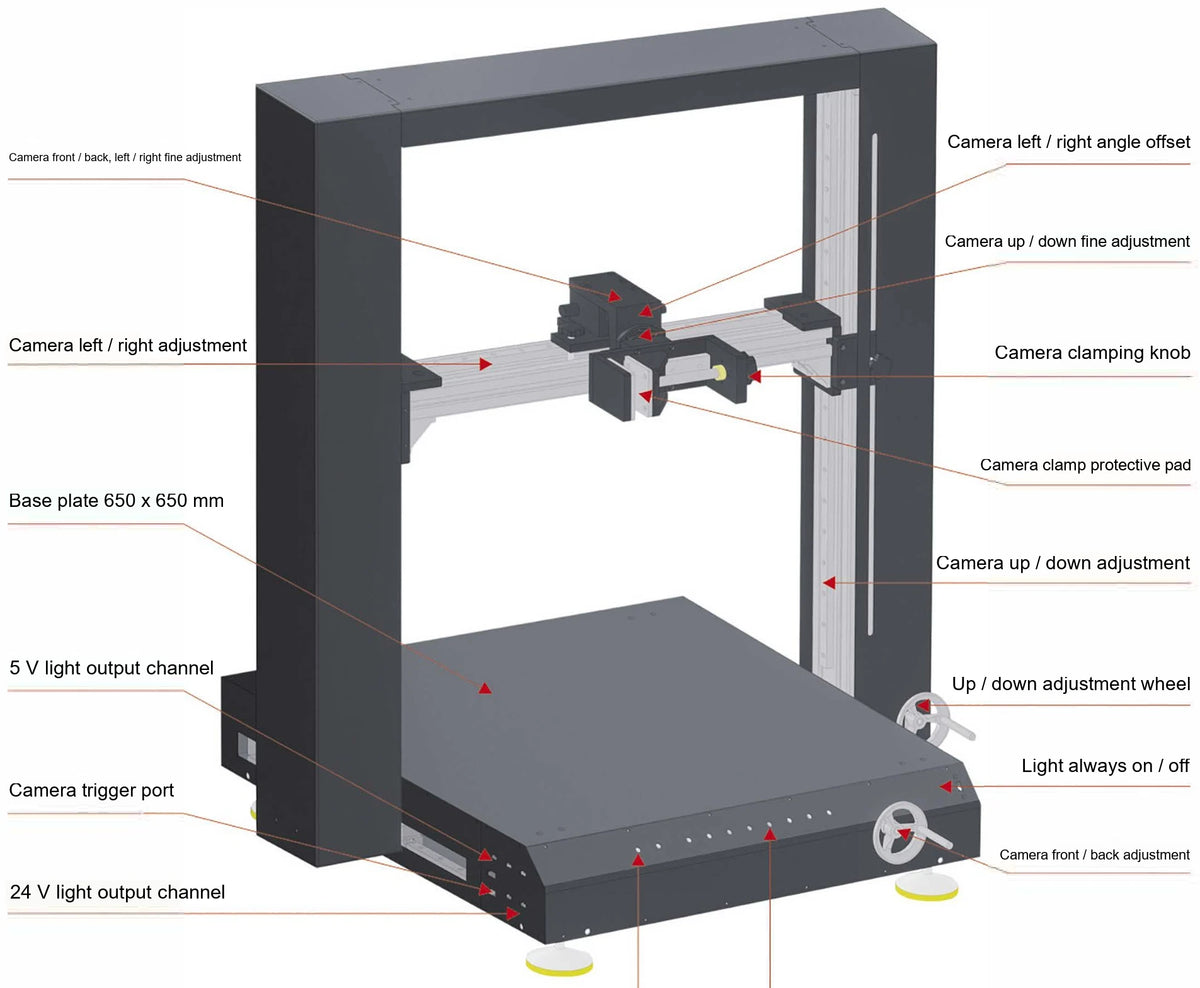Large optical test stand (LS-MNT-0002)