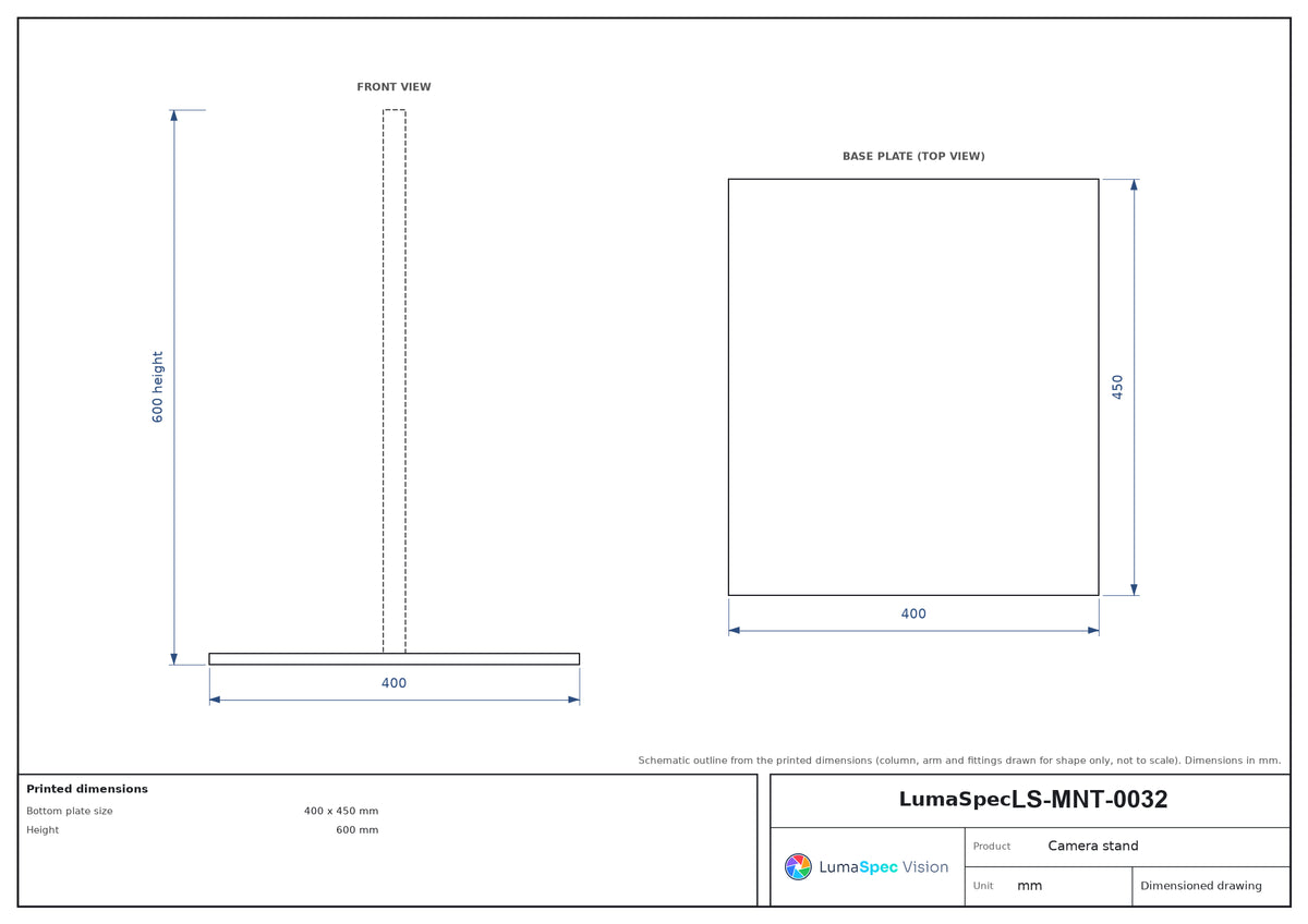 LS-MNT-0032 dimensions (mm)