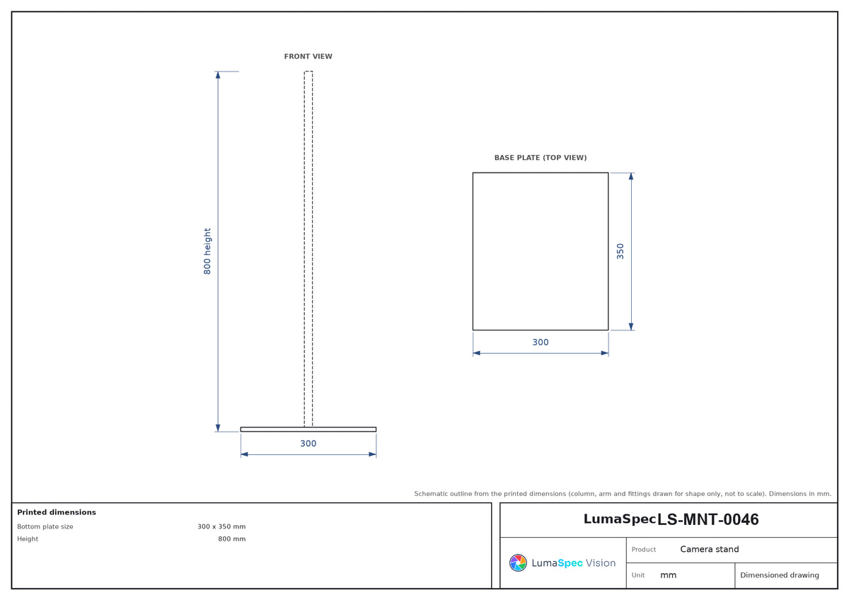 LS-MNT-0046 dimensions (mm)