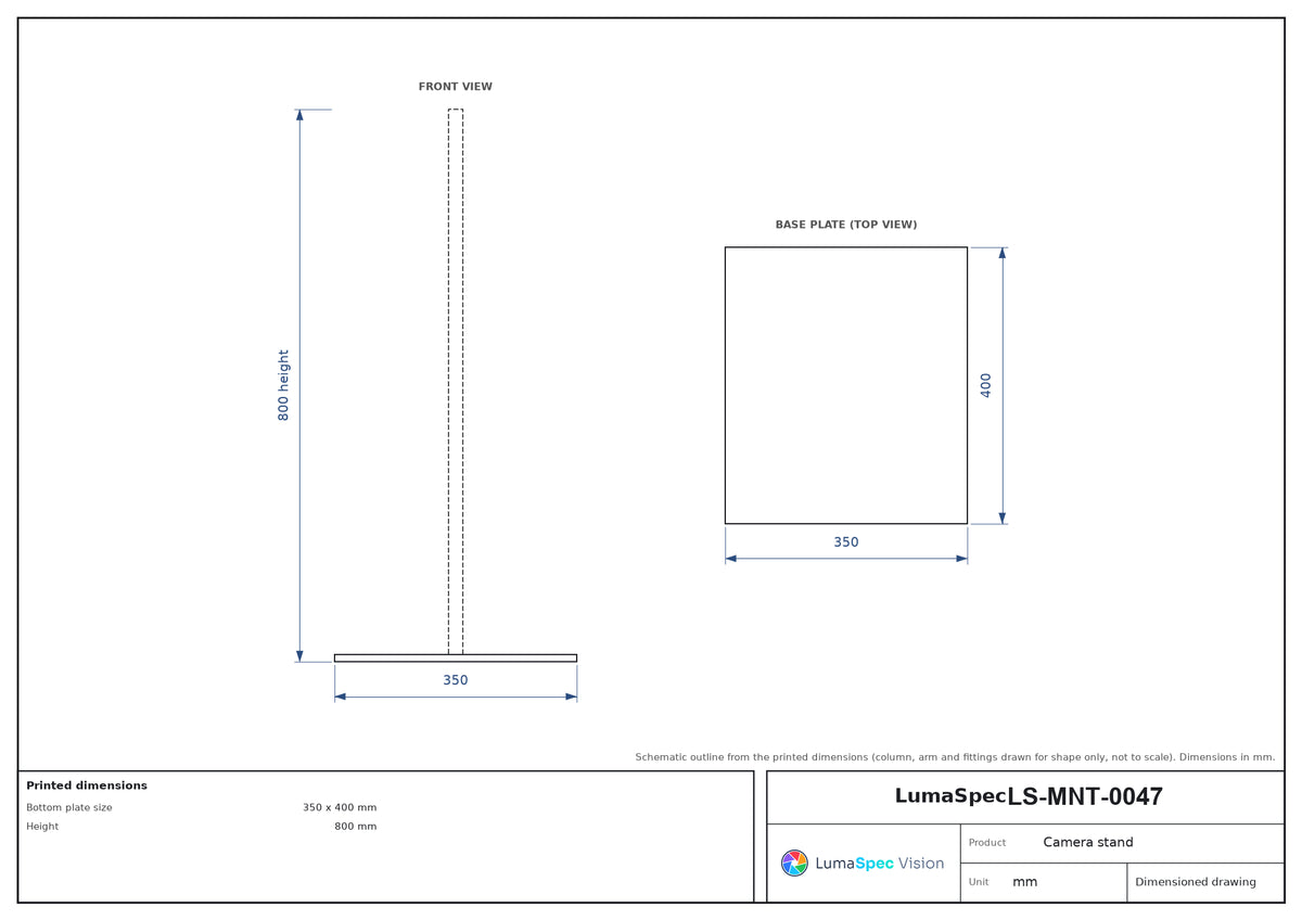 LS-MNT-0047 dimensions (mm)
