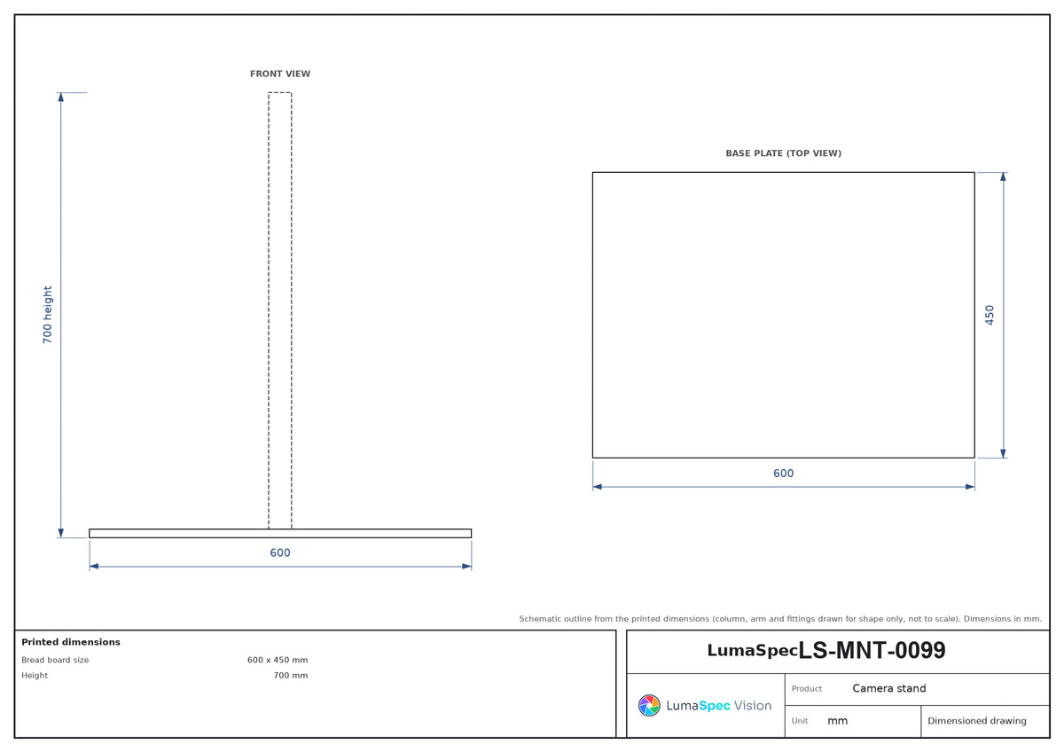 LS-MNT-0099 dimensions (mm)