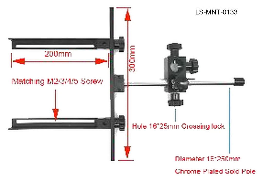 LS-MNT-0133 dimensions (mm)