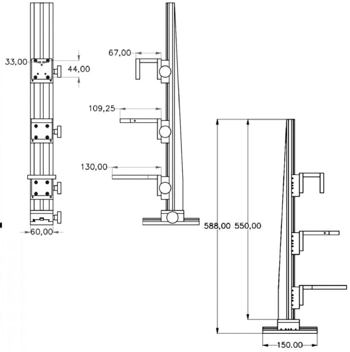 LS-MNT-0188 dimensions (mm)
