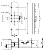 LS-MNT-0203 dimensions (mm)