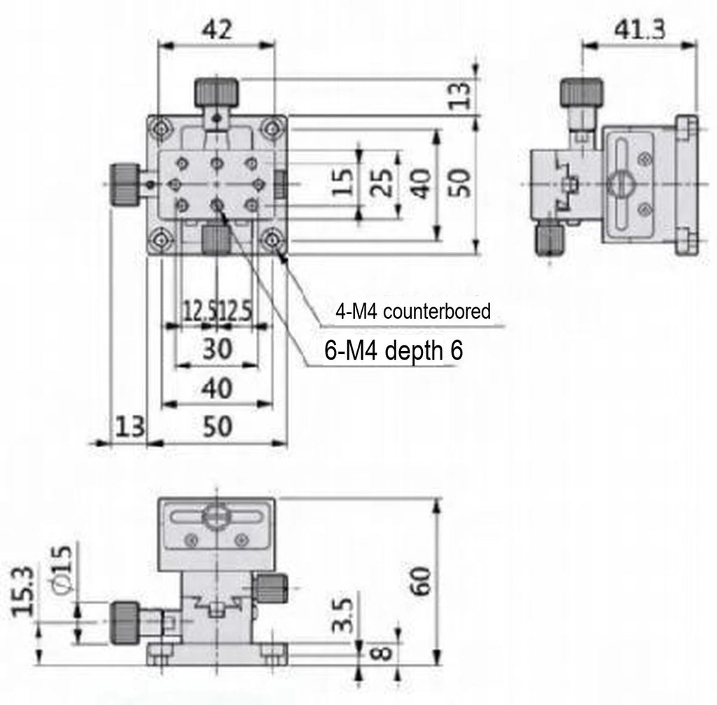 LS-MNT-0212 dimensions (mm)