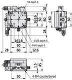 LS-MNT-0216 dimensions (mm)