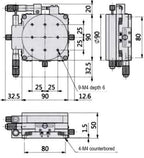 LS-MNT-0217 dimensions (mm)