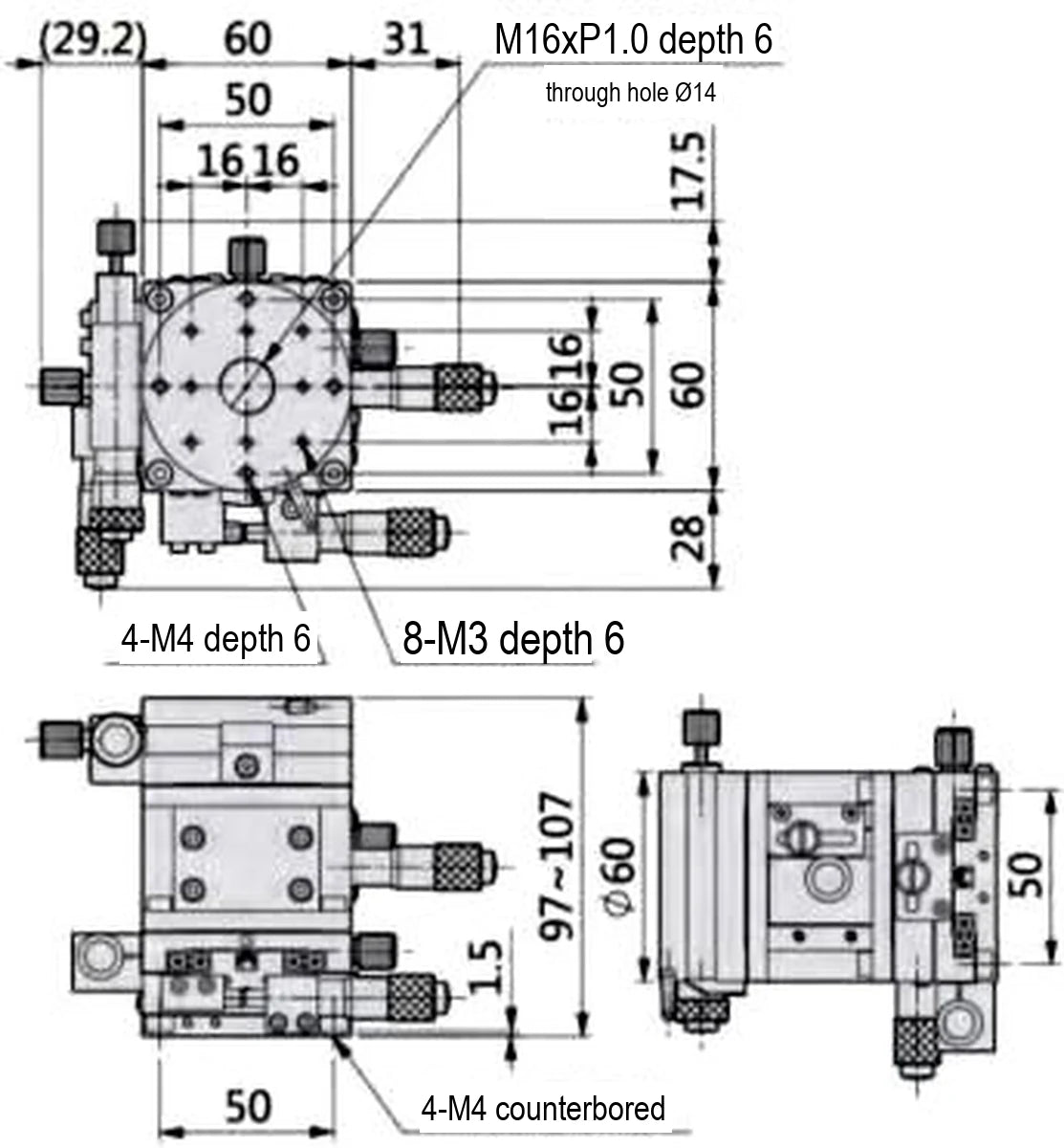 LS-MNT-0229 dimensions (mm)