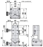 LS-MNT-0240 dimensions (mm)