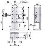 LS-MNT-0251 dimensions (mm)