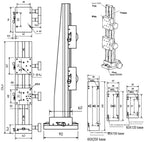 LS-MNT-0255 dimensions (mm)