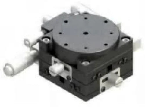 Manual XY + rotation stage, 60 mm, dia. 60 mm base