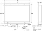 LS-NTF-C170L130W dimensions (mm)