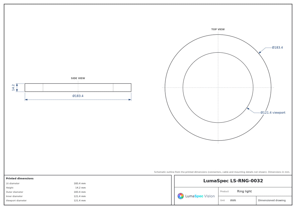LS-RNG-0032 dimensions (mm)
