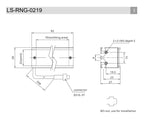 LS-RNG-0219 dimensions (mm)