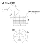 LS-RNG-0281 dimensions (mm)