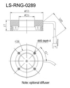 LS-RNG-0289 dimensions (mm)