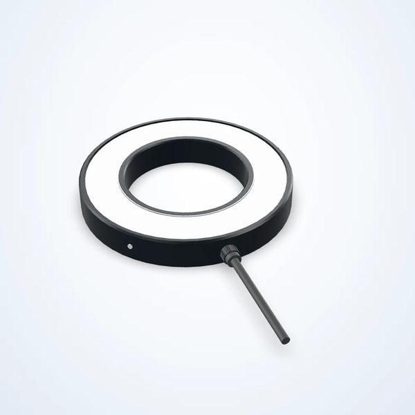 Ø122 mm high-brightness high-angle ring light, 90° angle